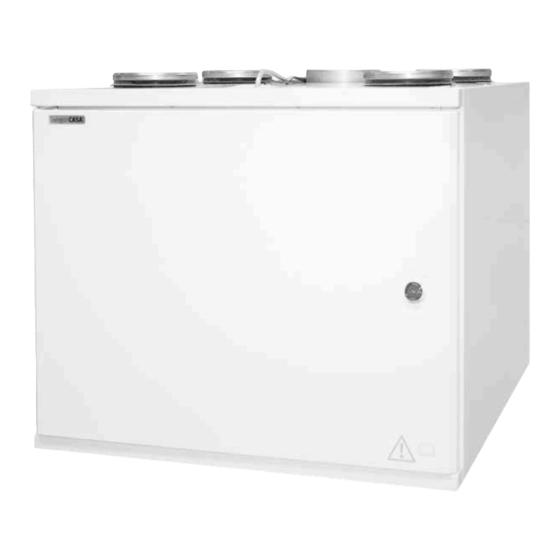 Swegon CASA W80B Anleitung Für Montage, Betrieb Und Wartung Für Planer, Installateure Und Wartungspersonal