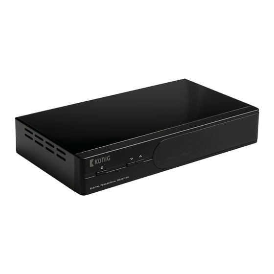 Konig DVB-S2 REC11 Bedienungsanleitung