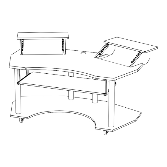 thomann Millenium SD-180 B StudioDesk Montageanleitung