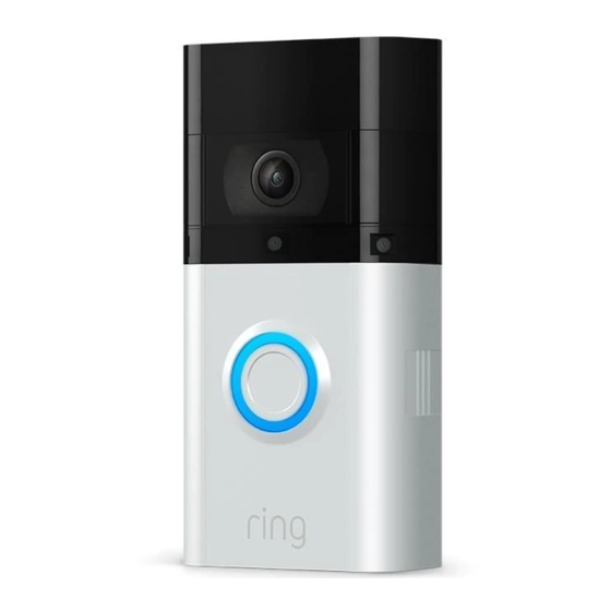 ring Video Doorbell Benutzerhandbuch