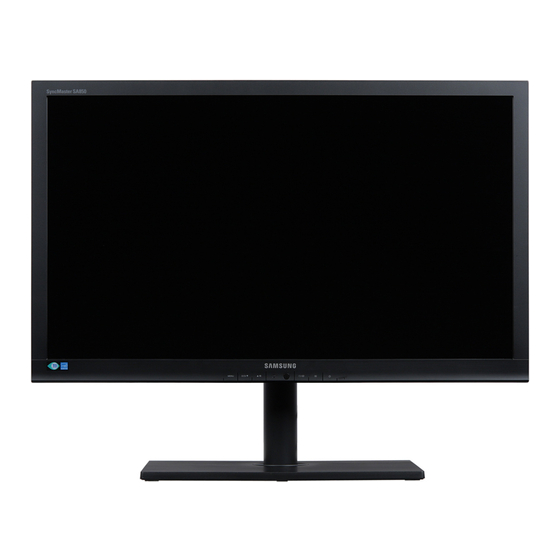 Samsung SyncMaster S27A850D Benutzerhandbuch