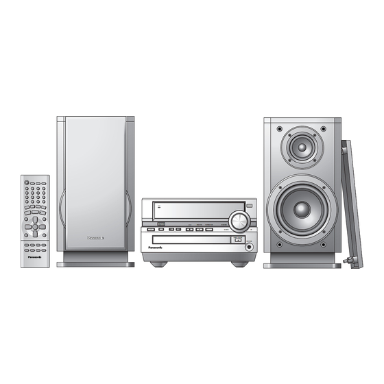 Panasonic sc dp 1 Bedienungsanleitung