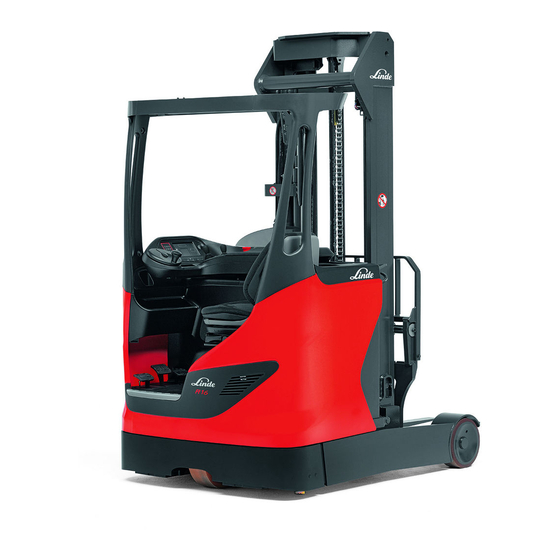 Linde R 14 Betriebsanleitung