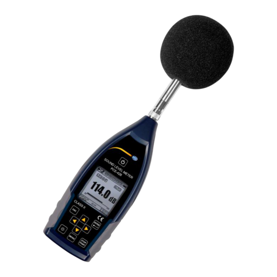 PCE Instruments PCE-430 Bedienungsanleitung