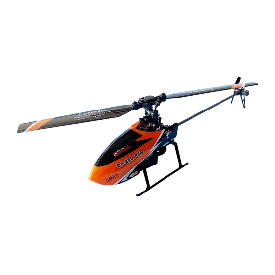 DF-models DF-250 PRO Anleitung