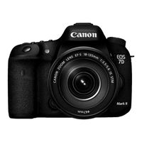 Canon EOS 7D Mark II Bedienungsanleitung