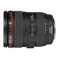 Canon EF24-105mm f/4L IS USM Bedienungsanleitung