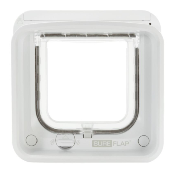 SURE FLAP MICROCHIP CAT FLAP CONNECT BEDIENUNGSANLEITUNG Pdf