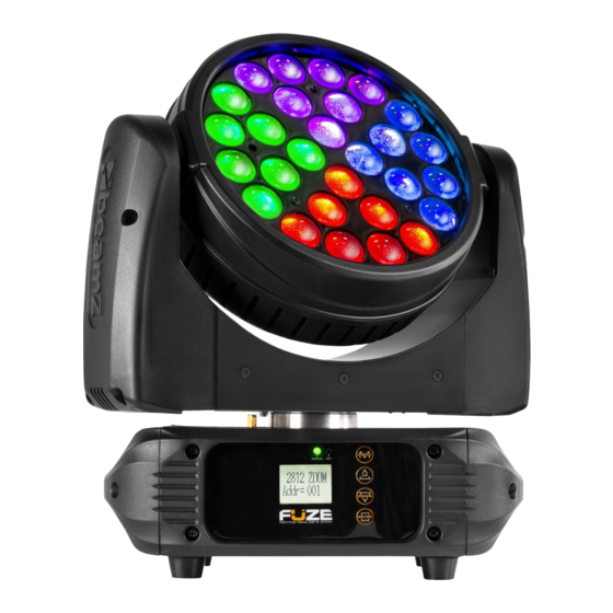 Beamz FUZE 2812 Bedienungsanleitung