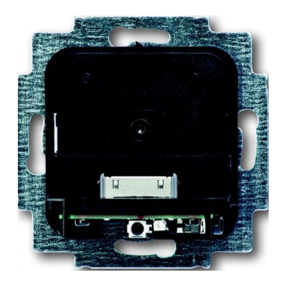 Busch-Jaeger Busch-iDock 8218 U Busch-AudioWorld Bedieningshandleiding
