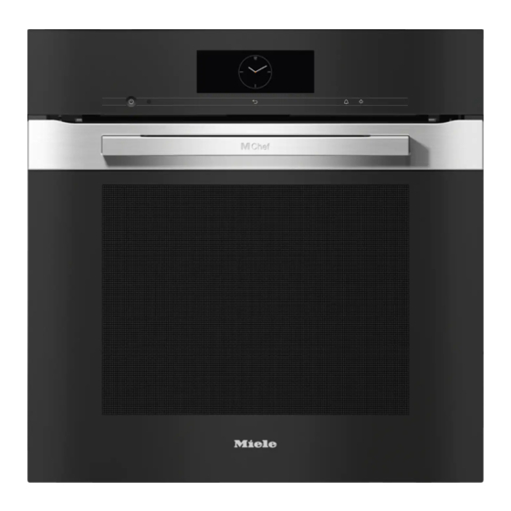 Miele DO 7860 Gebrauchs- Und Montageanweisung