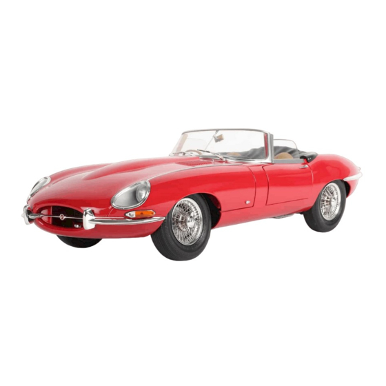 Agora Models Jaguar E-Type Bauanleitungen