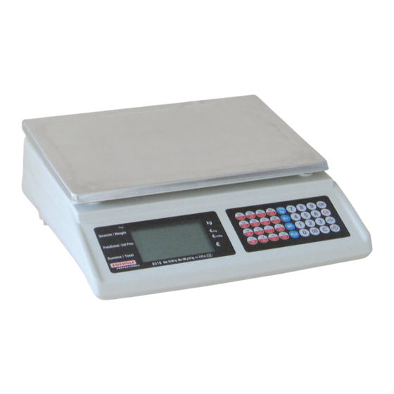 Soehnle Professional 9311 Bedienungsanleitung