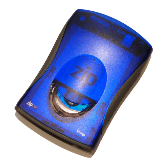 Iomega 250 Zip Benutzerhandbuch