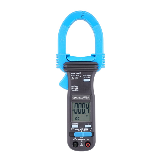 METREL MD 9240 Bedienungsanleitung