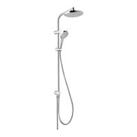 HANSGROHE MySelect S Showerpipe 220 1jet Reno 26759400 Gebrauchsanleitung, Montageanleitung