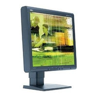 NEC MultiSync LCD1850X Bedienerhandbuch