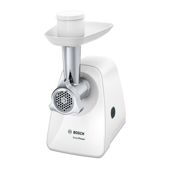 Bosch SmartPower MFW25-Serie Handbücher