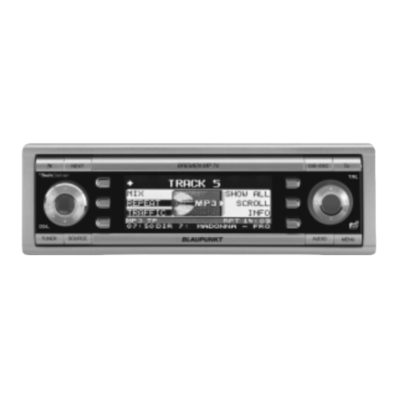 Blaupunkt Bremen MP74 Bedienungsanleitung