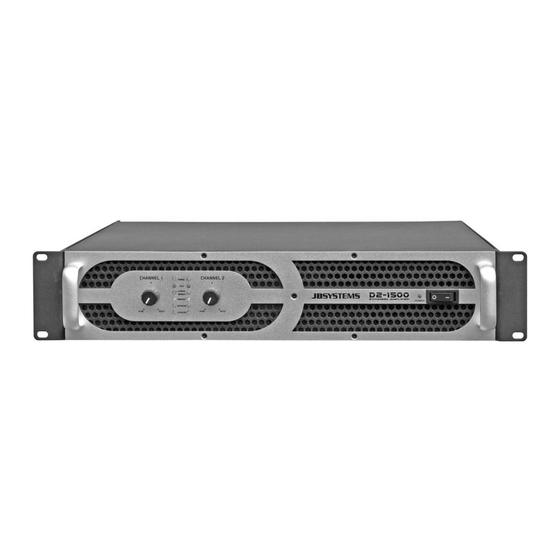 JB Systems D2 Serie Bedienungsanleitung