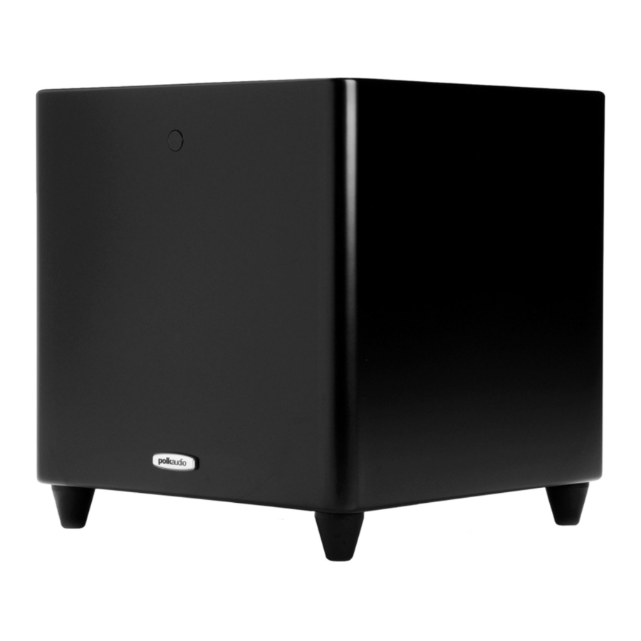 Polk Audio DSWPRO400 Bedienungsanleitung
