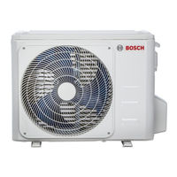 Bosch Climate 5000 MS27 OUE Installationsanleitung