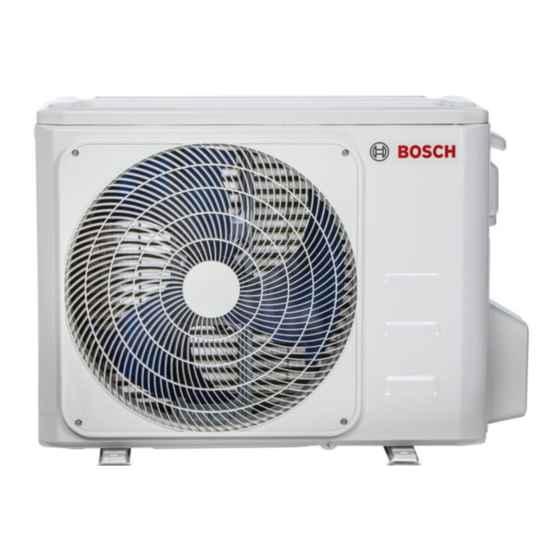 Bosch Climate 5000 MS14 OUE Handbücher