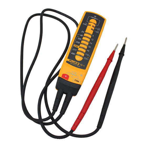 Fluke T2 Gebrauchsanweisung