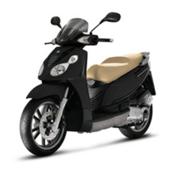 PIAGGIO Carnaby es 125 Bedienungsanleitung