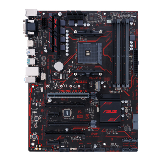 Asus Prime X370-A Bedienungsanleitung