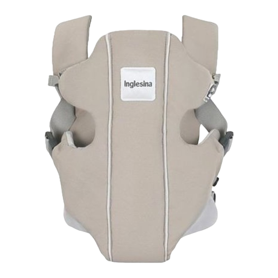 Inglesina Front Bedienungsanleitung