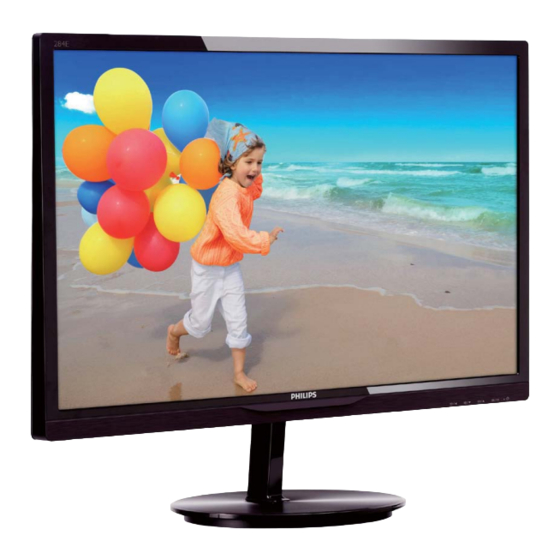 Philips 284E5 Bedienungsanleitung