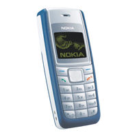 Nokia 1110 Bedienungsanleitung