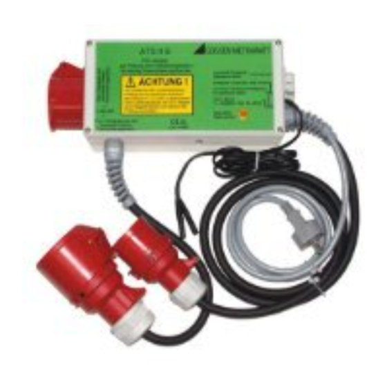 Gossen MetraWatt AT3-II S Bedienungsanleitung