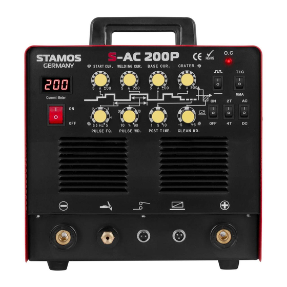 STAMOS S-AC 200P Handbücher