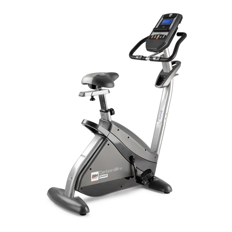 BH FITNESS H8702R Montage- Und Gebrauchsanleitung