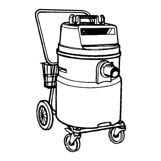 Nilfisk UZ 868E Bedienungsanleitung