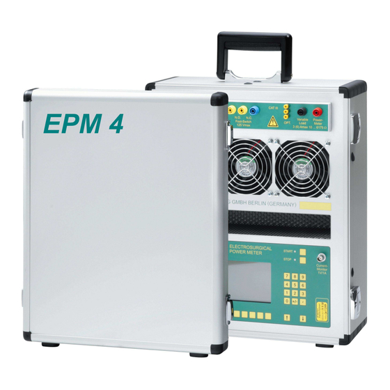 MedTech EPM 4 Bedienungsanleitung