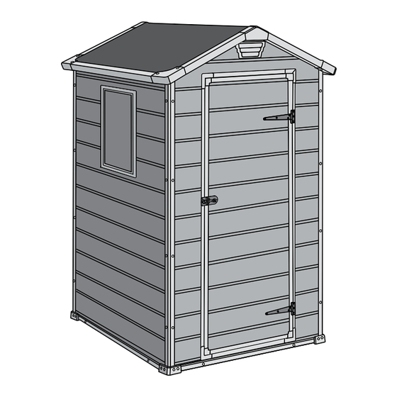 Keter MANOR 4x3W Gebrauchsanleitung