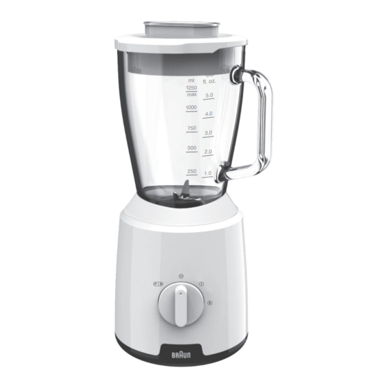 Braun PowerBlend 1 Bedienungsanleitung
