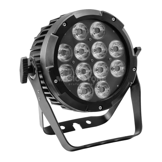 Futurelight PRO Slim PAR-12 MK2 CW/WW/A Bedienungsanleitung