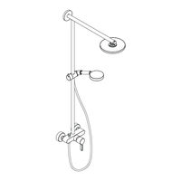 HANSGROHE Showerpipe EHM 27193000 Montageanleitung