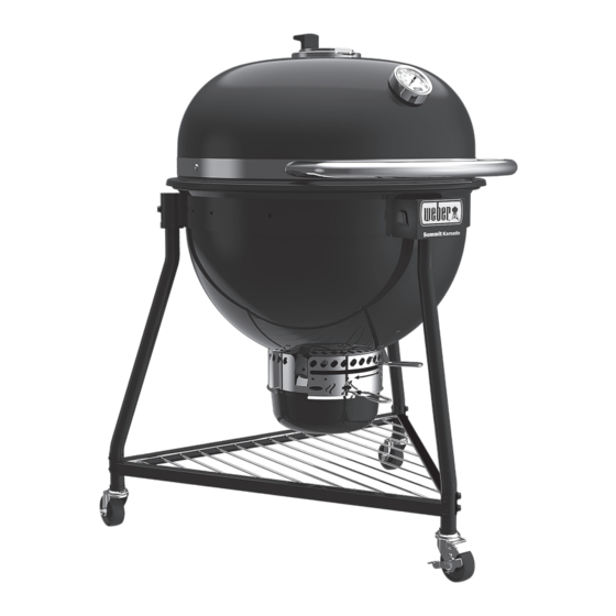 Weber Summit Kamado E6 Benutzerhandbuch