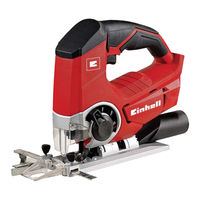 Einhell TE-JS 18/80 Li Originalbetriebsanleitung