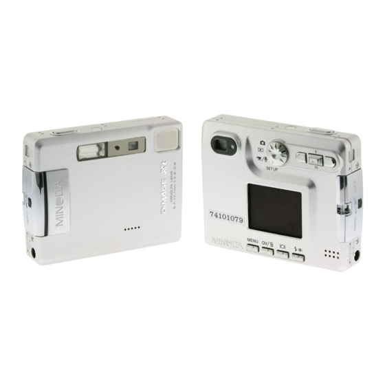 Minolta dimage Xt Handbücher