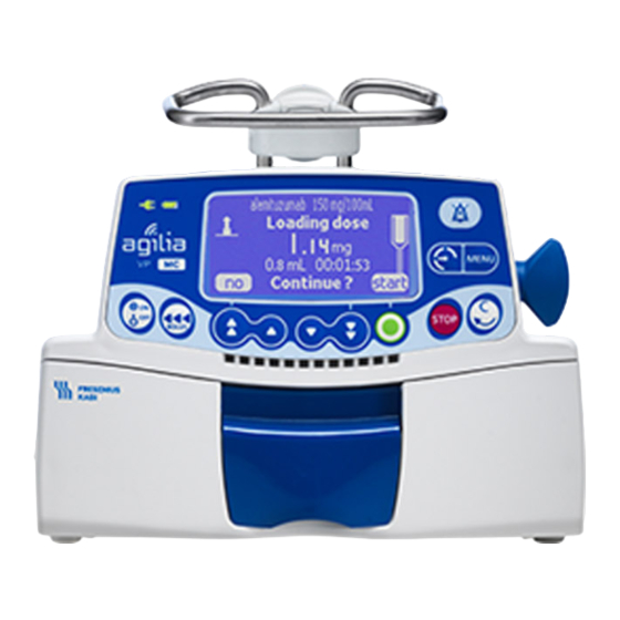 Fresenius Kabi Agilia VP Kurzanleitung