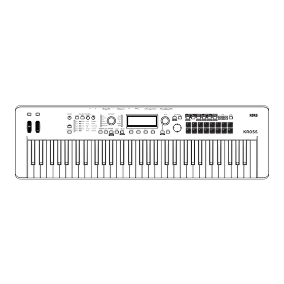 Korg KROSS Blitzstart
