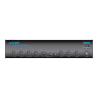 Paso AX3506 Bedienungsanleitung
