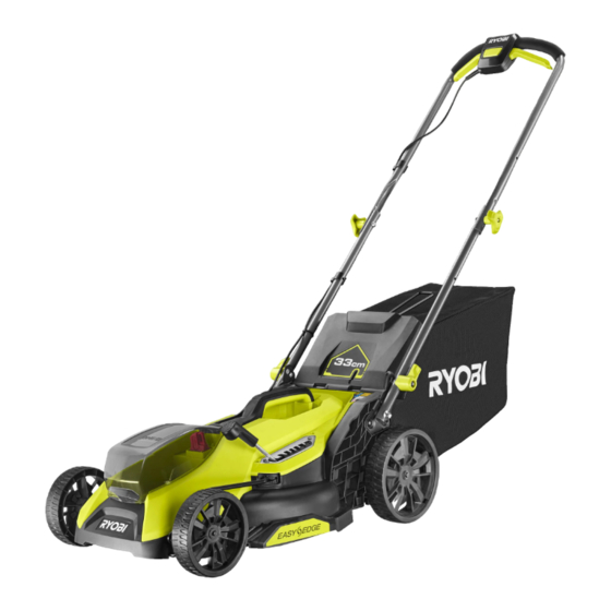 Ryobi RY18LMX33A Übersetzung Der Originalanleitung