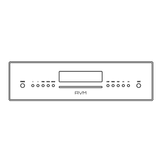 AVM OVATION MP 6.2 Bedienungsanleitung